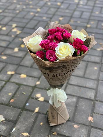 Букет цветов из: Розы в Мамоново Одинцовского района